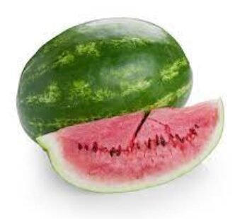 Round green watermelon Iran